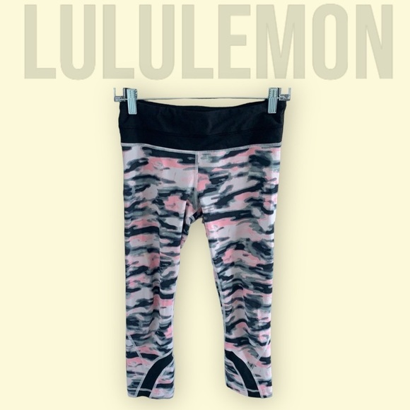 lululemon athletica Other - Lululemon, pink camo, size 4